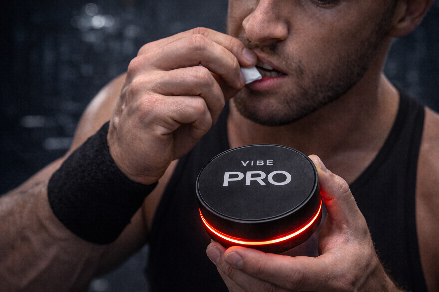 Athlete using VIBE PRO